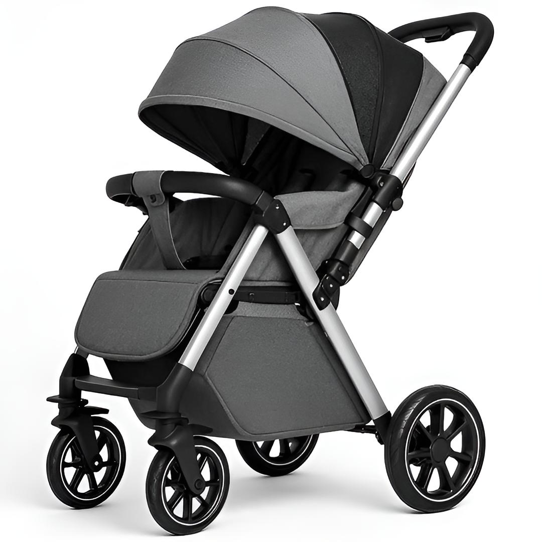 Poussette BabyPorta Pliable Gris