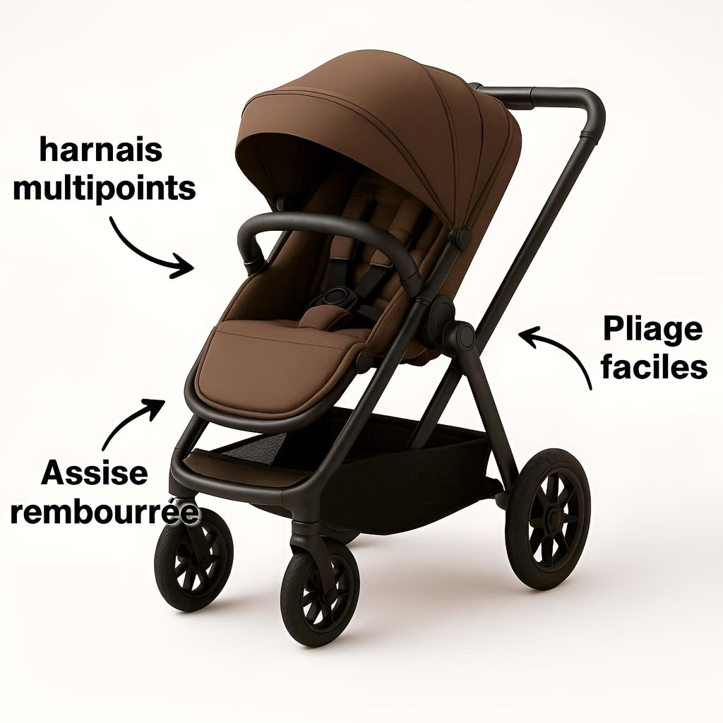 Poussette BabyPorta 3-en-1